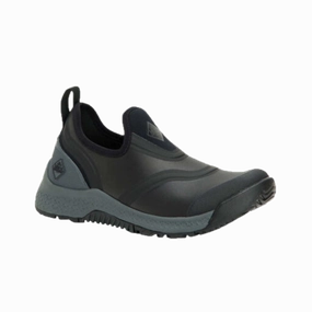 Muck Ladies Outscape Black Waterproof Slip On Shoes OSSW001 Waterproof Shoes For Disc Golf