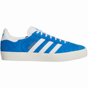 Adidas Skateboarding Gazelle Advance Skateboarding Shoes - Blue Bird/Cloud White/Chalk White Adidas Stan Smith Freizeit Shoes