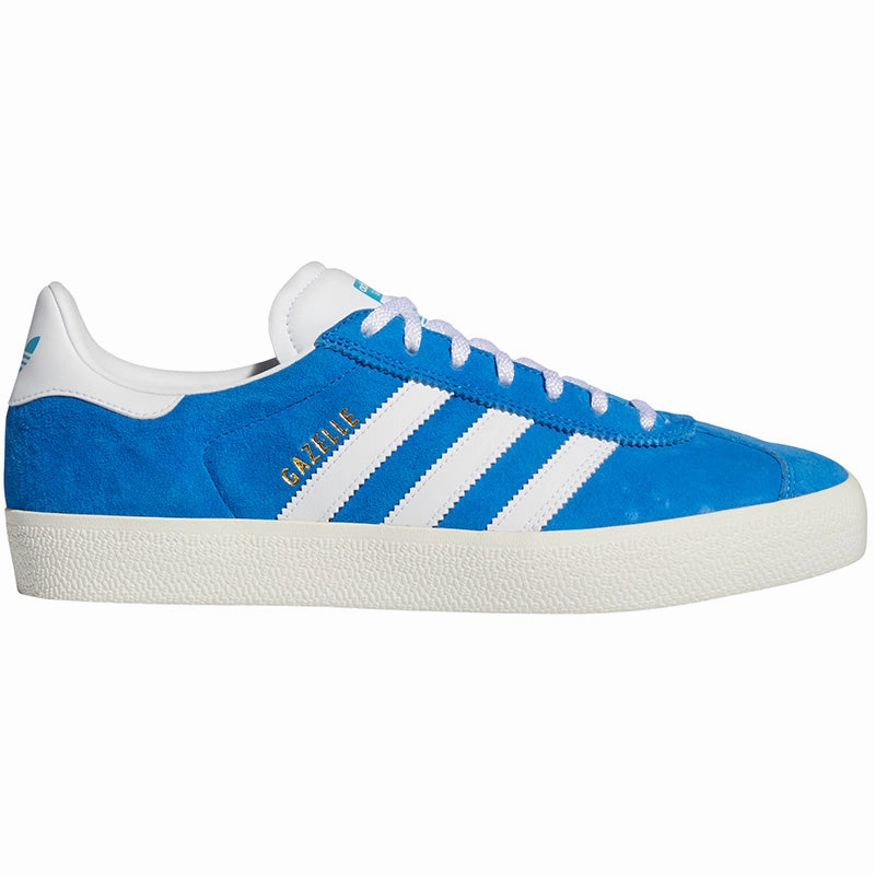 Adidas Consortium Shoes Adidas Skateboarding Gazelle Advance Skateboarding Shoes - Blue Bird/Cloud White/Chalk White
