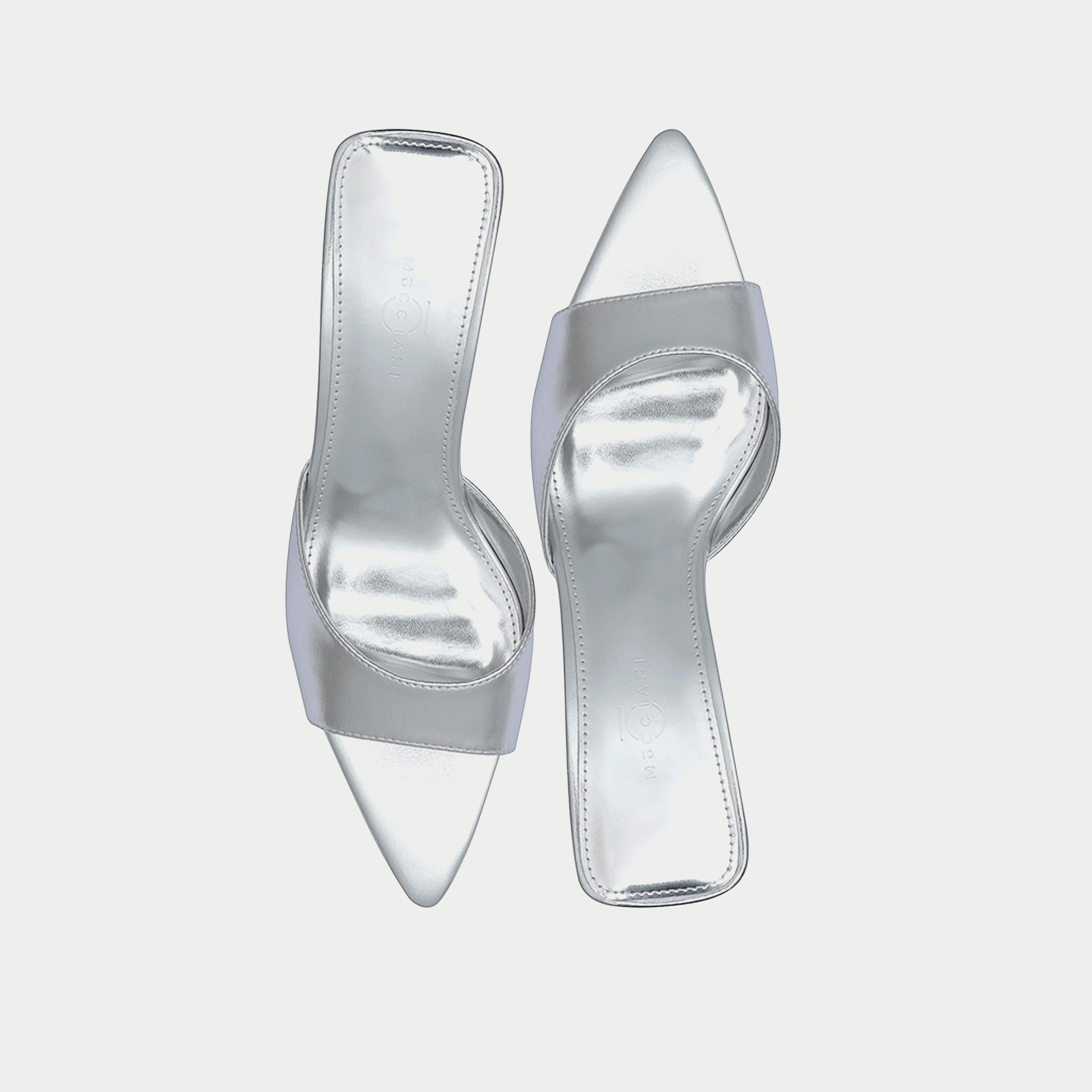 High Heels Nude MW1917-SILVER