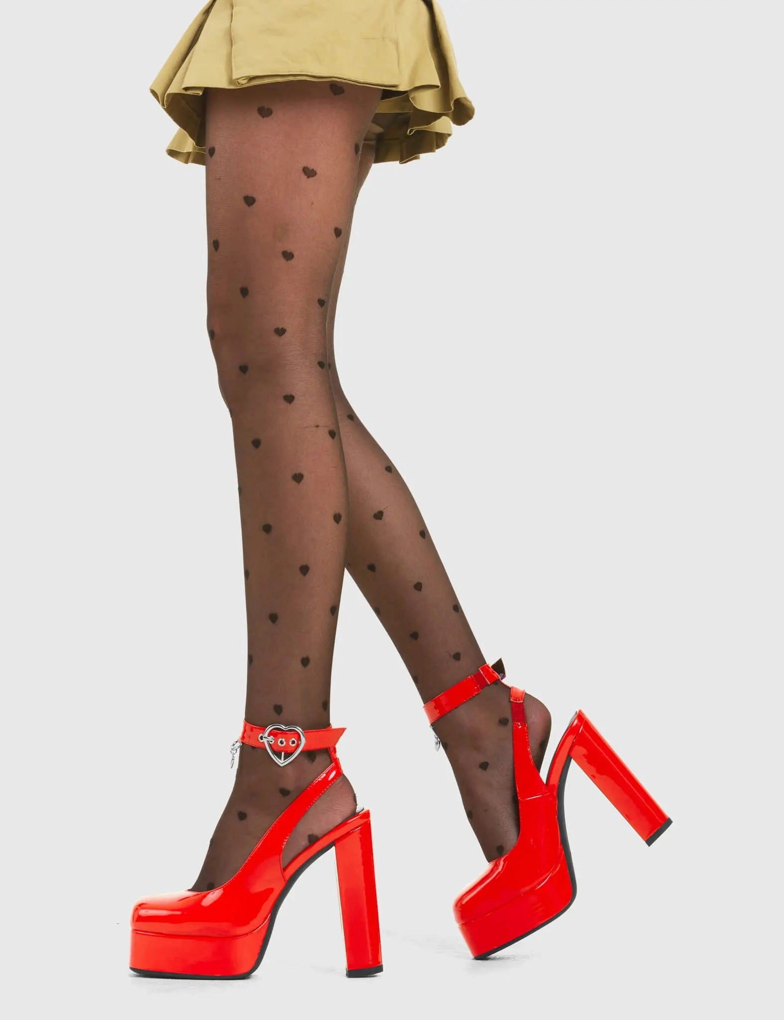 High Heels 3.5 Inches My Way Platform Heels