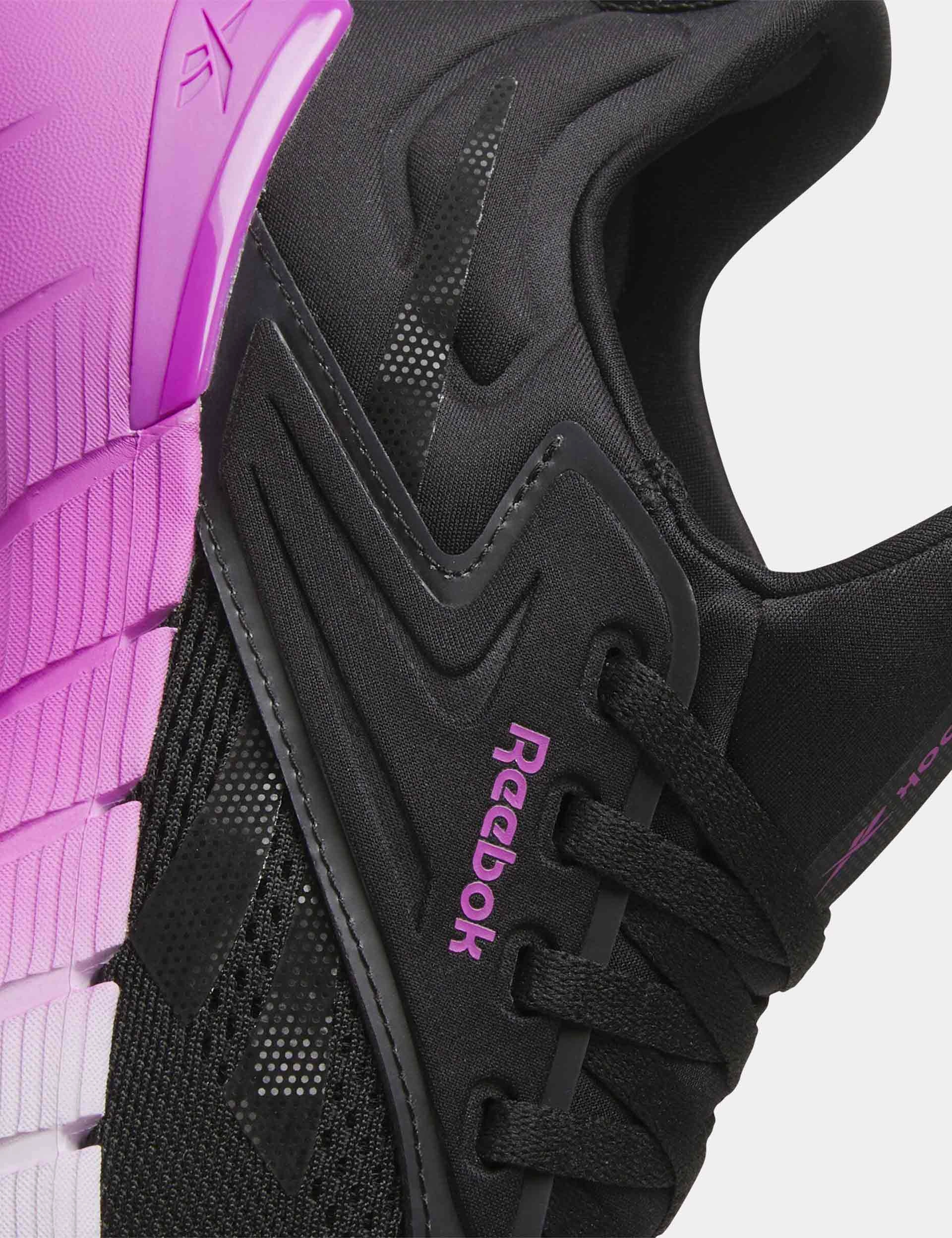 Nano Gym Shoes - Black/Purple Rave/Digital Gleam Good Running Shoes For Bad Ankles