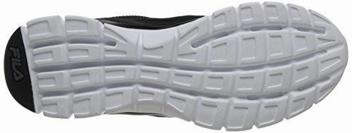 Fila Memory Deluxe Sem Running Shoe Blackcastlerockwhite 8.5 M US Best Running Shoes For People With Shin Splints