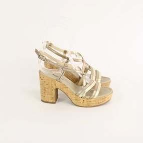 Long Legs And High Heels Nero Giardini Gold Platform Heels