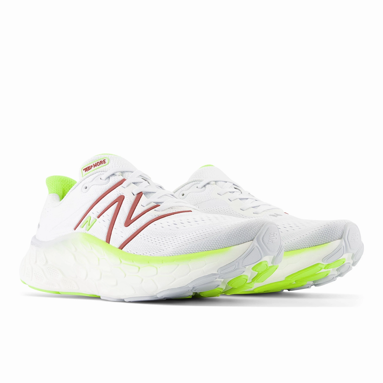 New Balance Fresh Foam X MORE V4 Mens Running Shoes New Balance Shoes Velcro