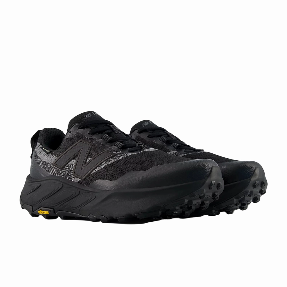 Trail Runner Vs Hiking Shoes New Balance Men's Hierro V9 GORE-TEX Trail Shoes in Black/Faded Black/Castlerock AW25