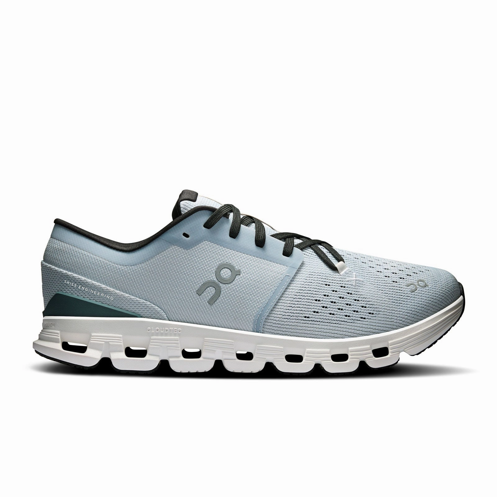 Difference Between Running Shoes And Training Shoes On Running Cloud X4 Running Shoe (Men) - Glacier/Stone