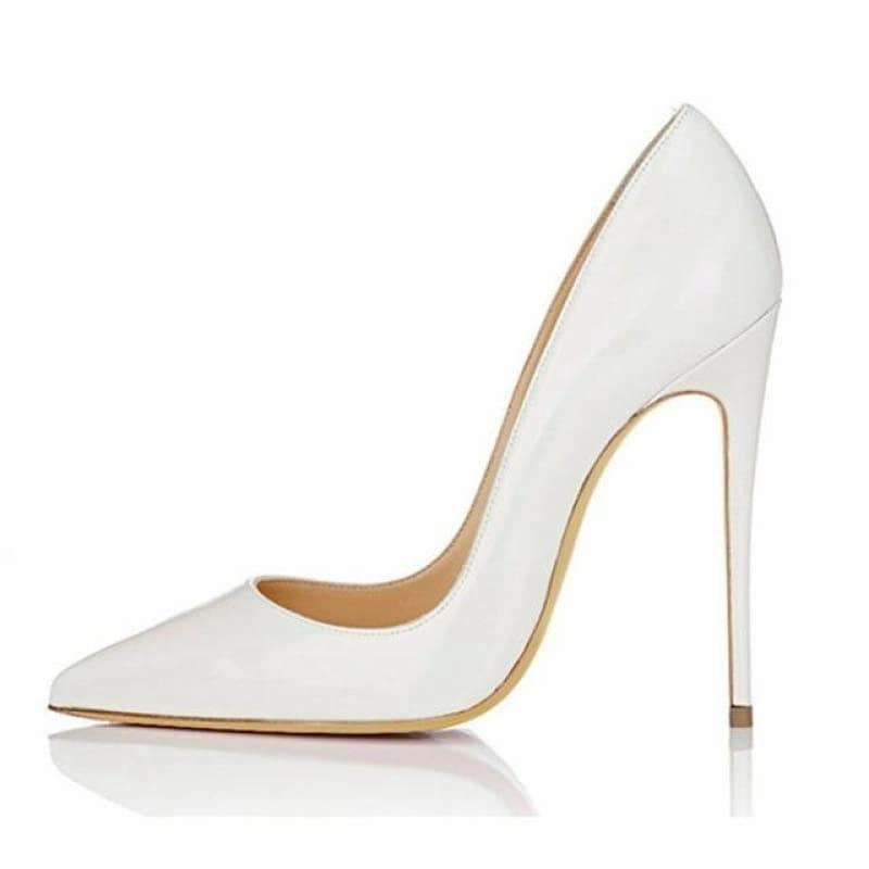 High Heels Woman Slip-on Patent Pumps