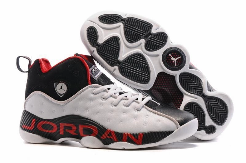 Nike Air Jordan Jumpman Team II White/Red/Black Shoes Basketball Men Nike Gt Cut Basketball Shoes