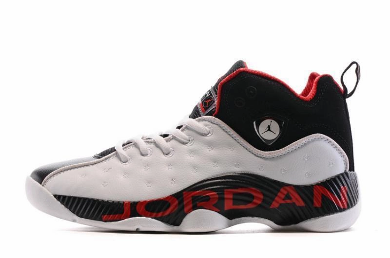 Nike Air Jordan Jumpman Team II White/Red/Black Shoes Basketball Men Nike Outlet Store Basketball Shoes