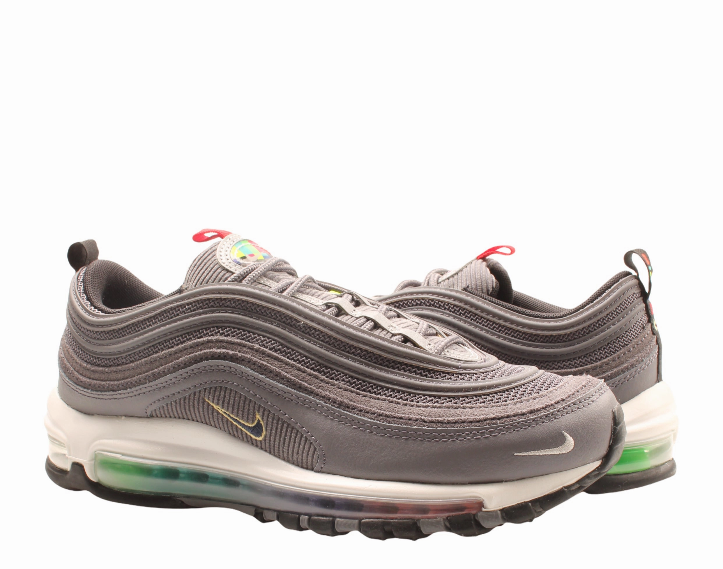 Dark And White Nike Shoes Nike Air Max 97 SE Light Graphite/Obsidian-Black Men's Running Shoes DA8857-001