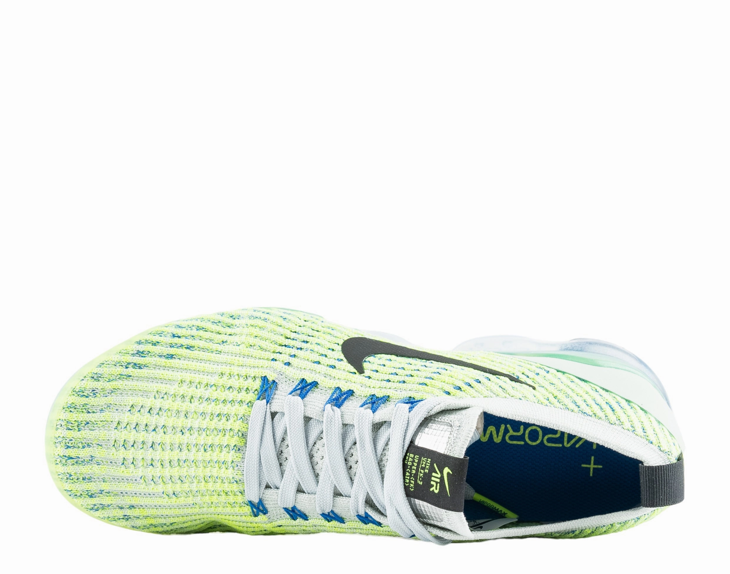 Best Nike Track Shoes Nike Air Max Vapormax Flyknit 3 Silver/Black-Volt Men's Running Shoes AJ6900-005