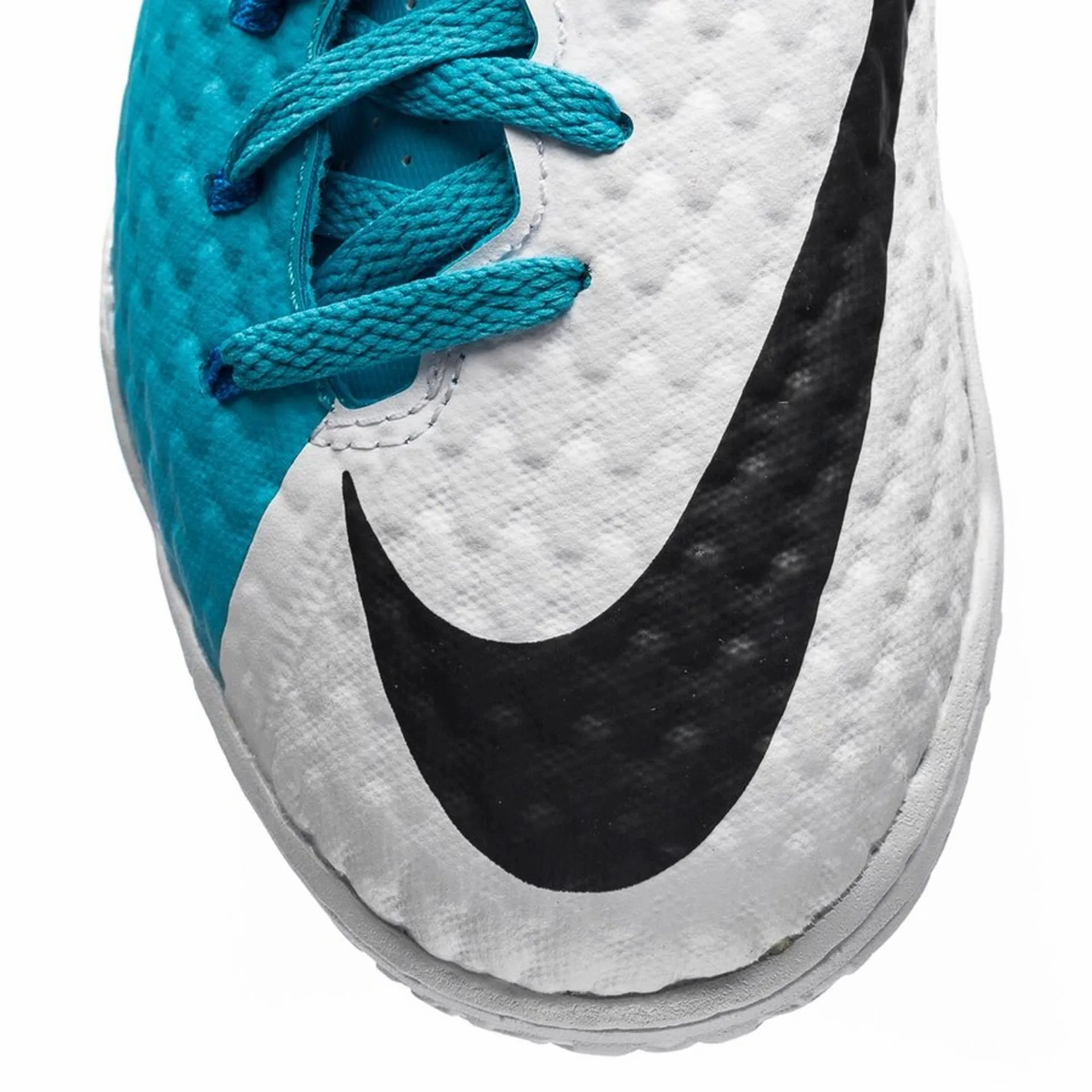 Nike Shoe Tester Nike Jr HypervenomX Phelon III IC Indoor Soccer Shoes - White/Black/Photo Blue