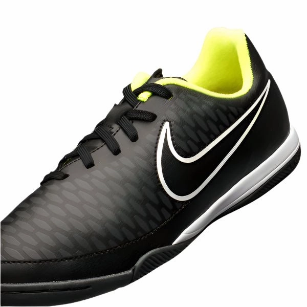 Notre Dame Shoes Nike Nike JR Magista Onda IC Indoor Soccer Shoes - Black/White/Volt