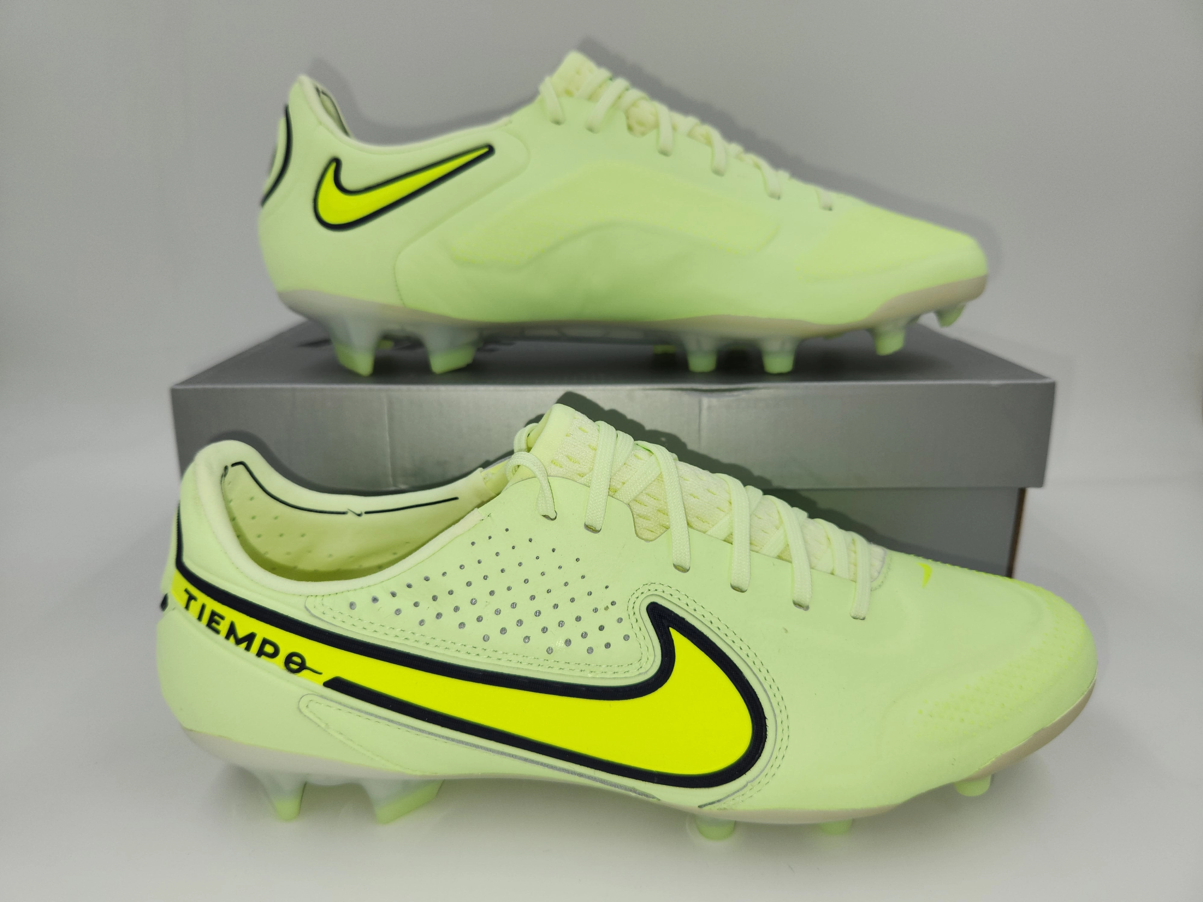Good Nike Training Shoes Nike Legend 9 Elite FG Green Yellow