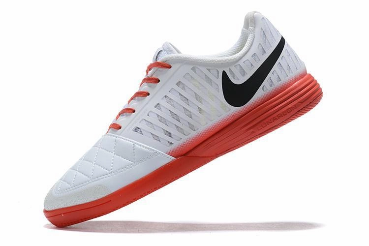 Nike Lunar Gato II IC Soccers Cleats Shoes Orange White Best Nike Volleyball Shoes