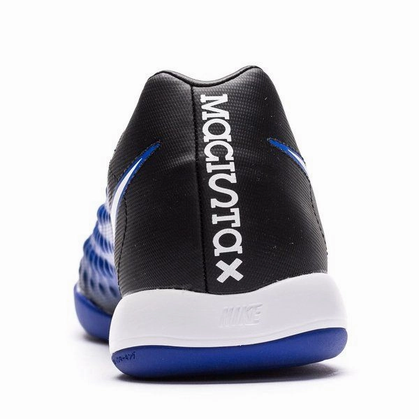 Nike Magista Onda II IC Indoor Soccer Shoes - Black/White/Paramount Blue Create Your Own Shoes Nike