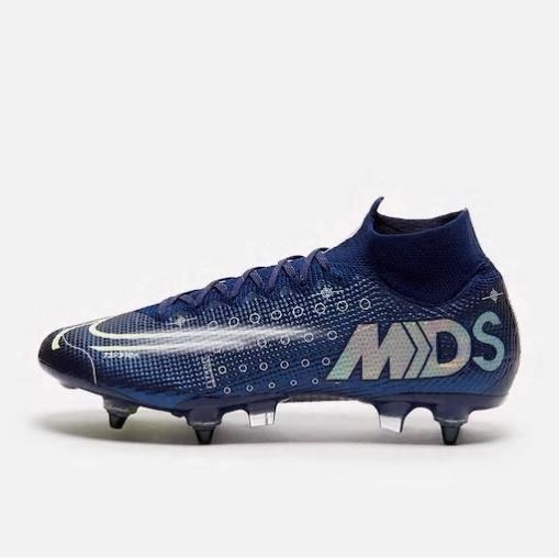 Nike Mercurial Superfly VII Elite SG-PRO AC Soccers Cleats Shoes Dark Blue Nike Jordan Shoes Low Top
