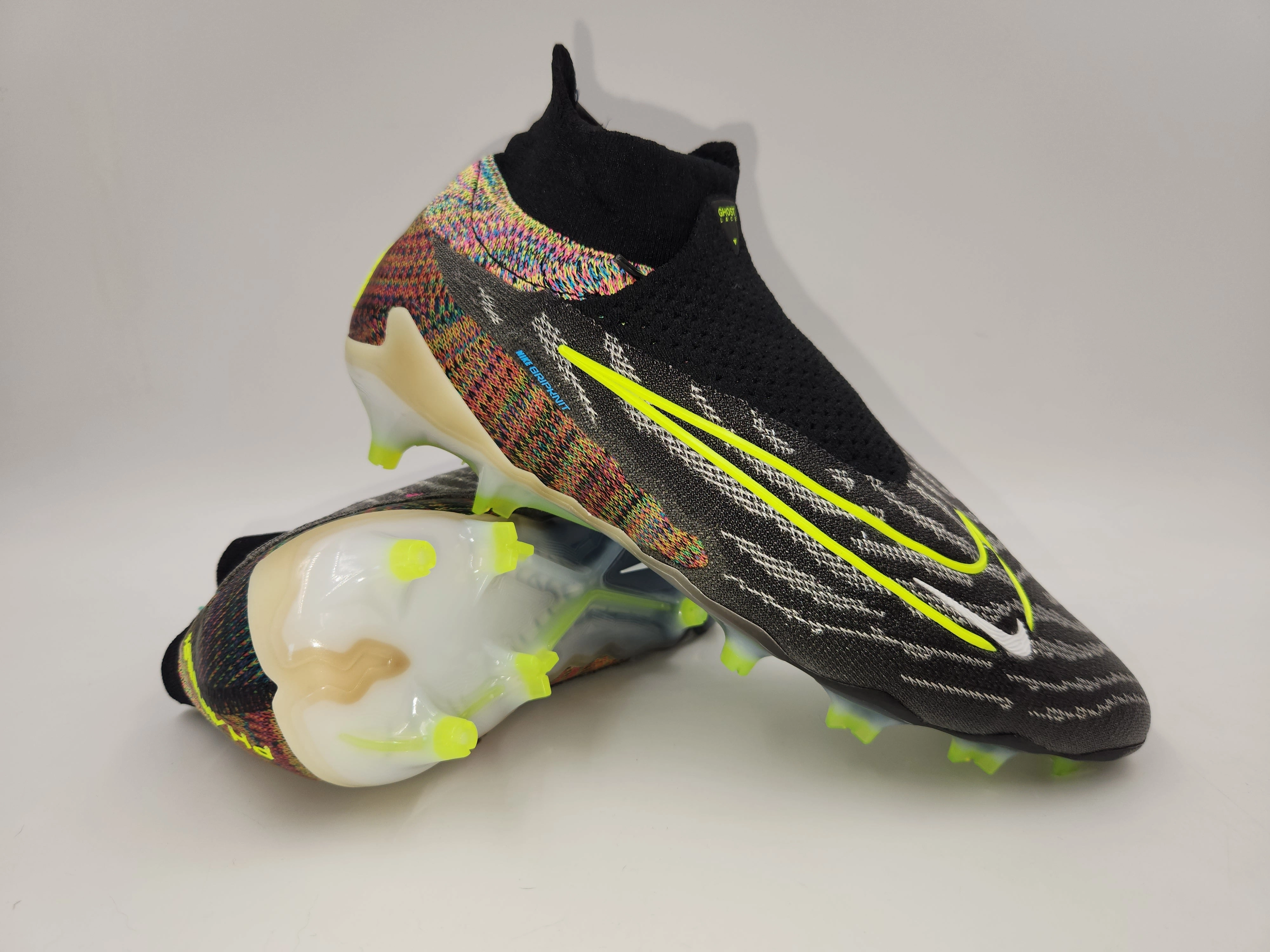 Nike Phantom GX Elite Dynamic Fit FG Grey Green Nike Kd Basketball Shoe