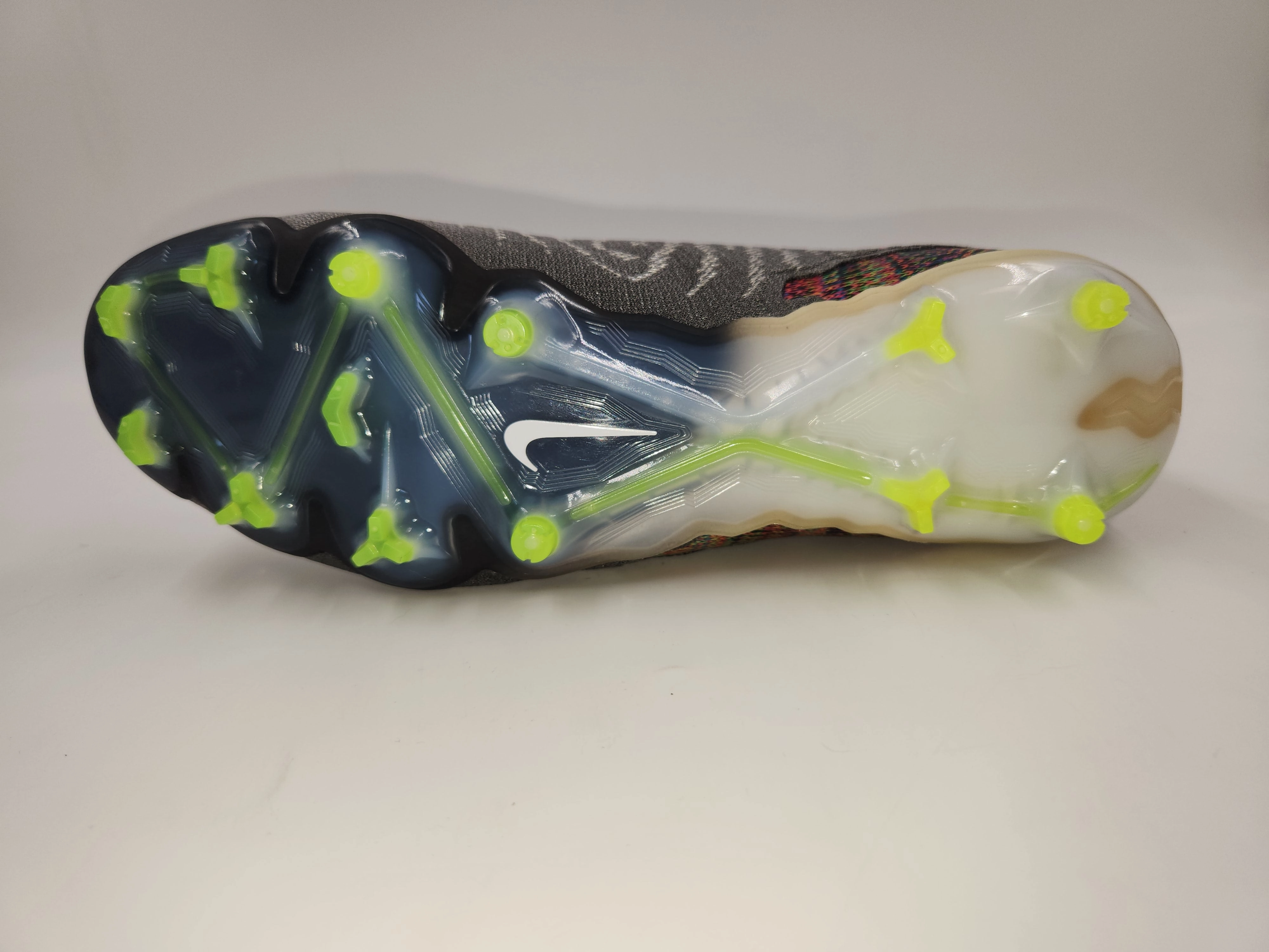 Nike Mule Golf Shoes Nike Phantom GX Elite Dynamic Fit FG Grey Green