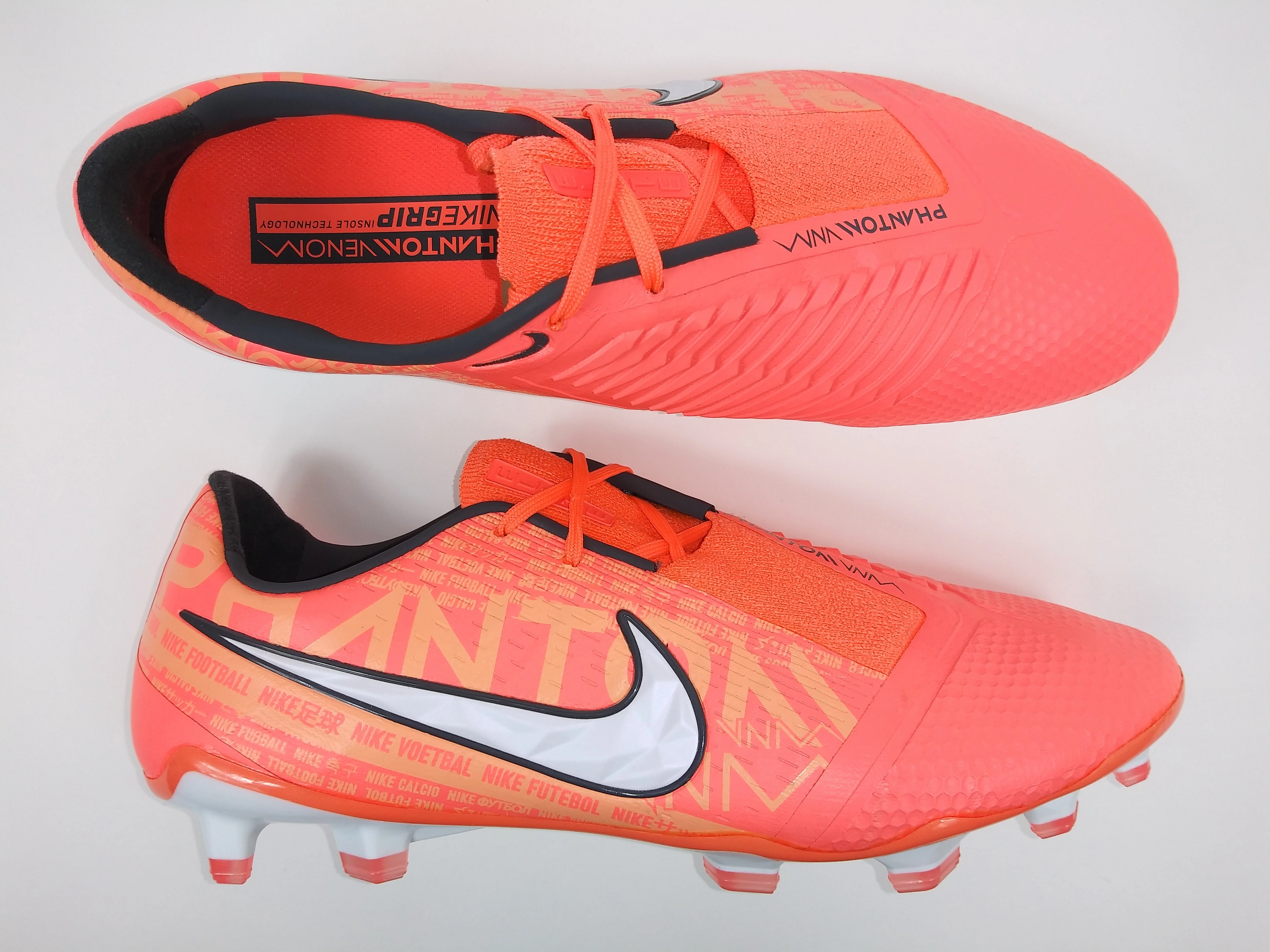 Nike Texas Longhorn Shoes Nike Phantom Venom Elite FG Peach