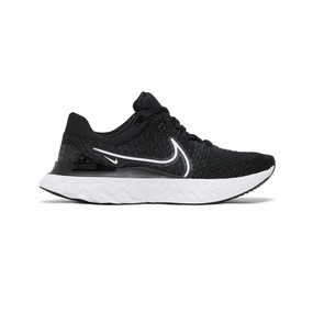 Nike React Infinity Run Flyknit 3 'Black White' (2022) Nike Shoes Macys