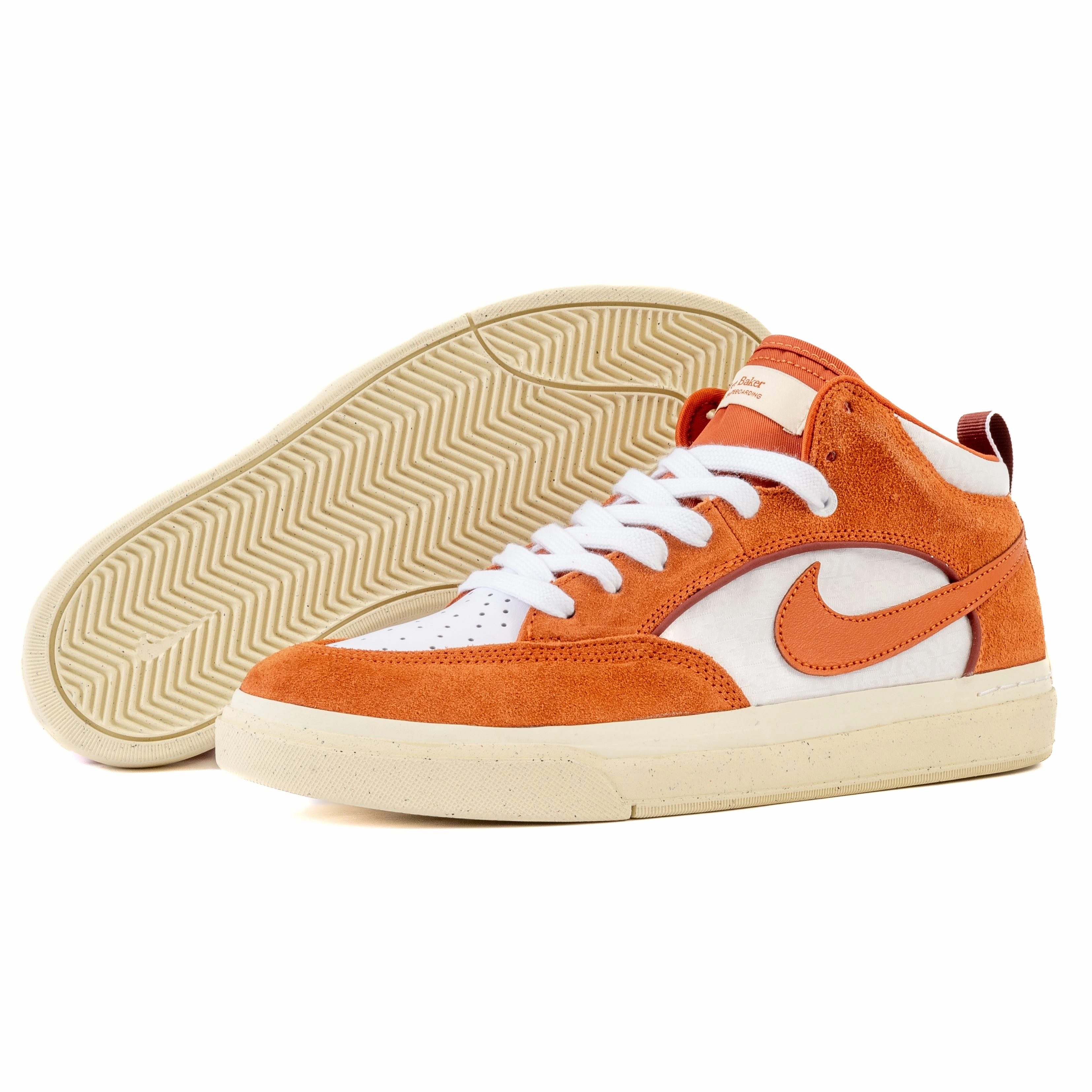 Nike Shoes Pic Nike SB - React Leo (Dark Russet/White) *SALE