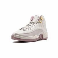 Men's Jordan 12 Retro Basketball Shoes - Light Pink Custom Nike Huarache Shoes