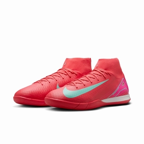 Nike Pickleball Shoes Nike Zoom Superfly 10 Academy Indoor Soccer Shoes (Ember Glow/Aurora Green)