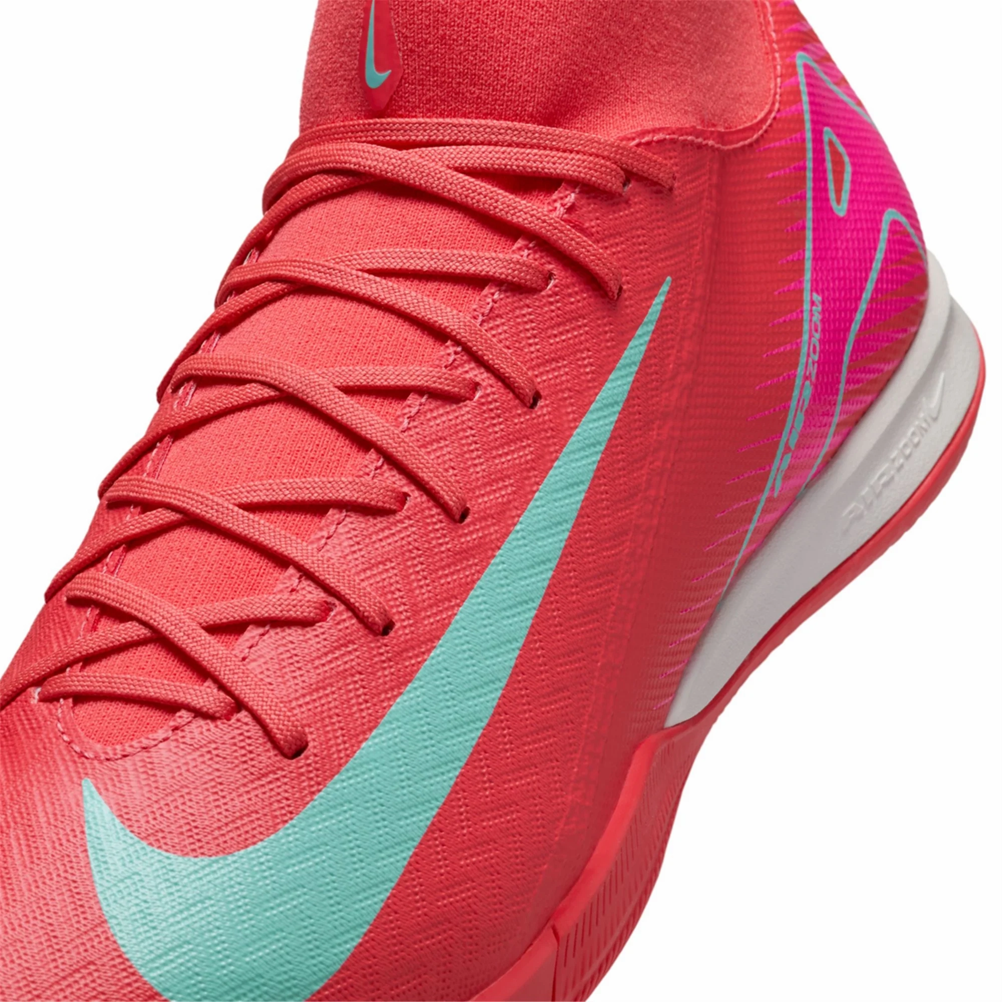 Outlet Mall Nike Shoes Nike Zoom Superfly 10 Academy Indoor Soccer Shoes (Ember Glow/Aurora Green)