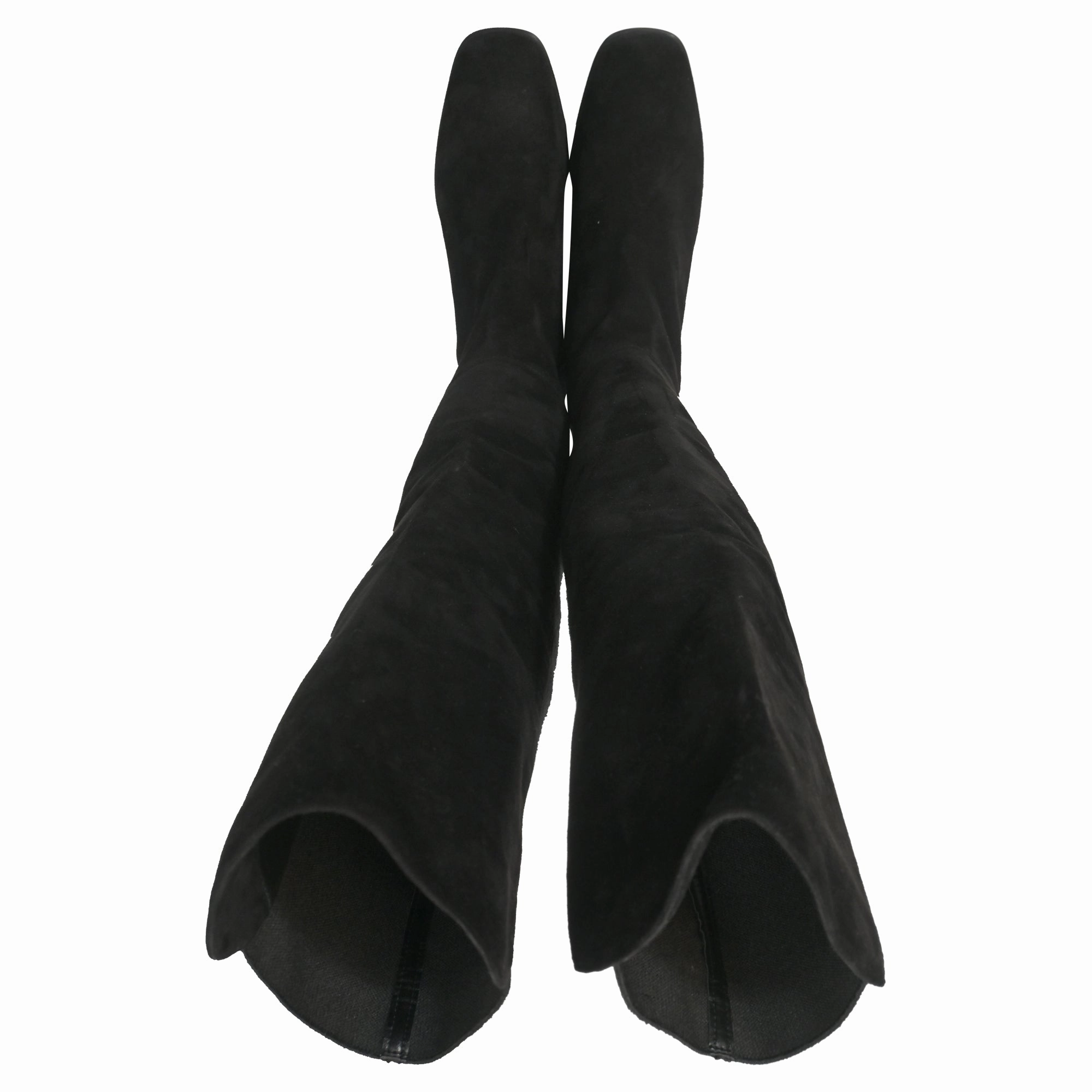 Turf Soccer Boots Stuart Weitzman Tia Over-The-Knee Boots in Black Suede