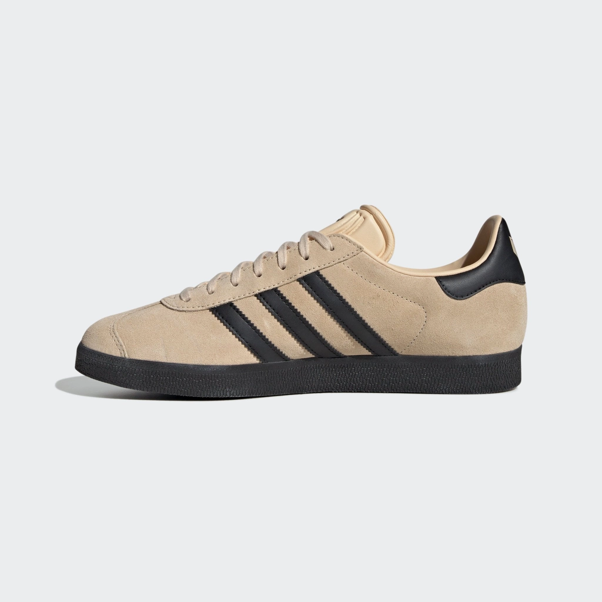Zebra Shoes Adidas adidas Gazelle Messi Shoes Crystal Sand/Black/Gold Metallic