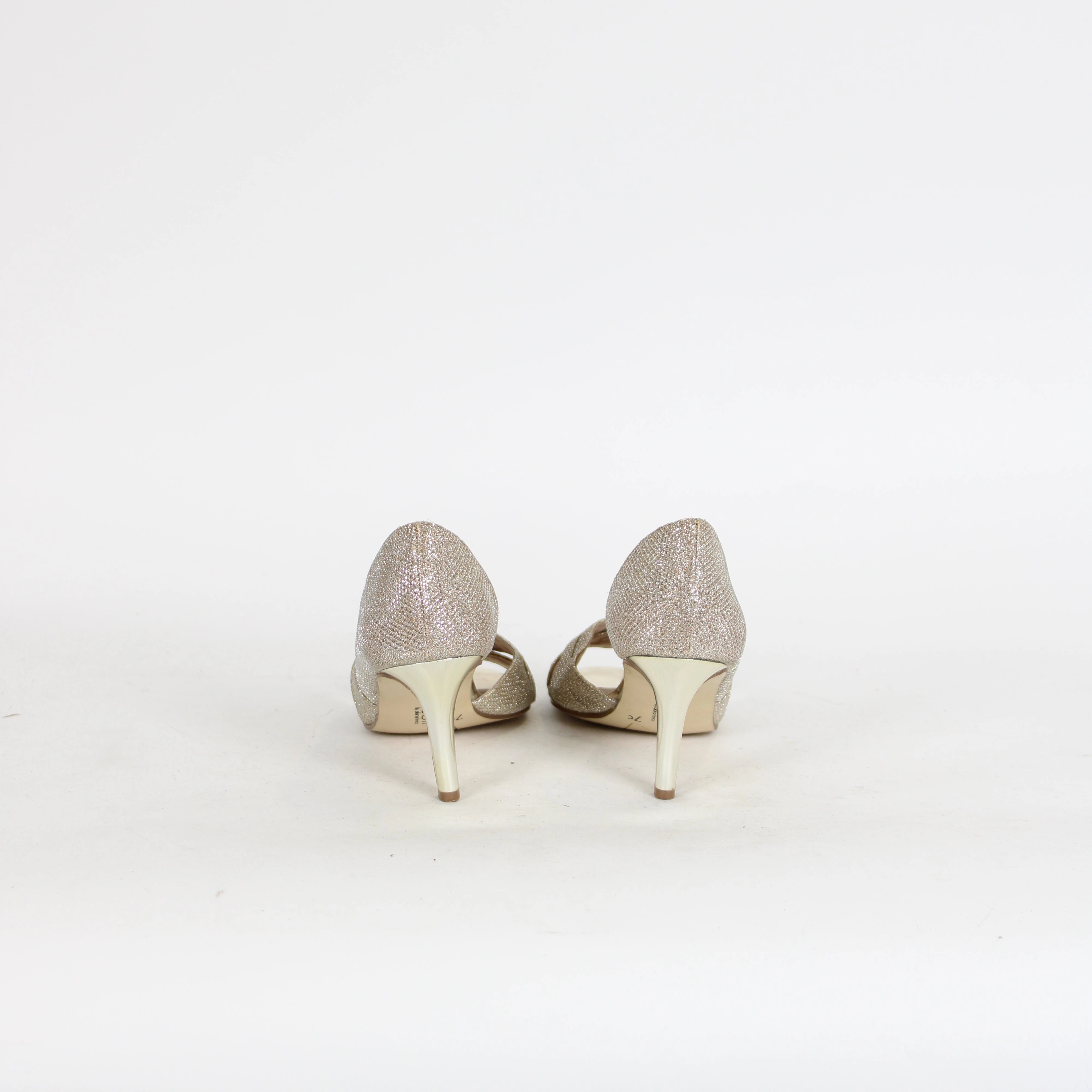 Supersoft Golder Glitter Heels Cheap High Heels