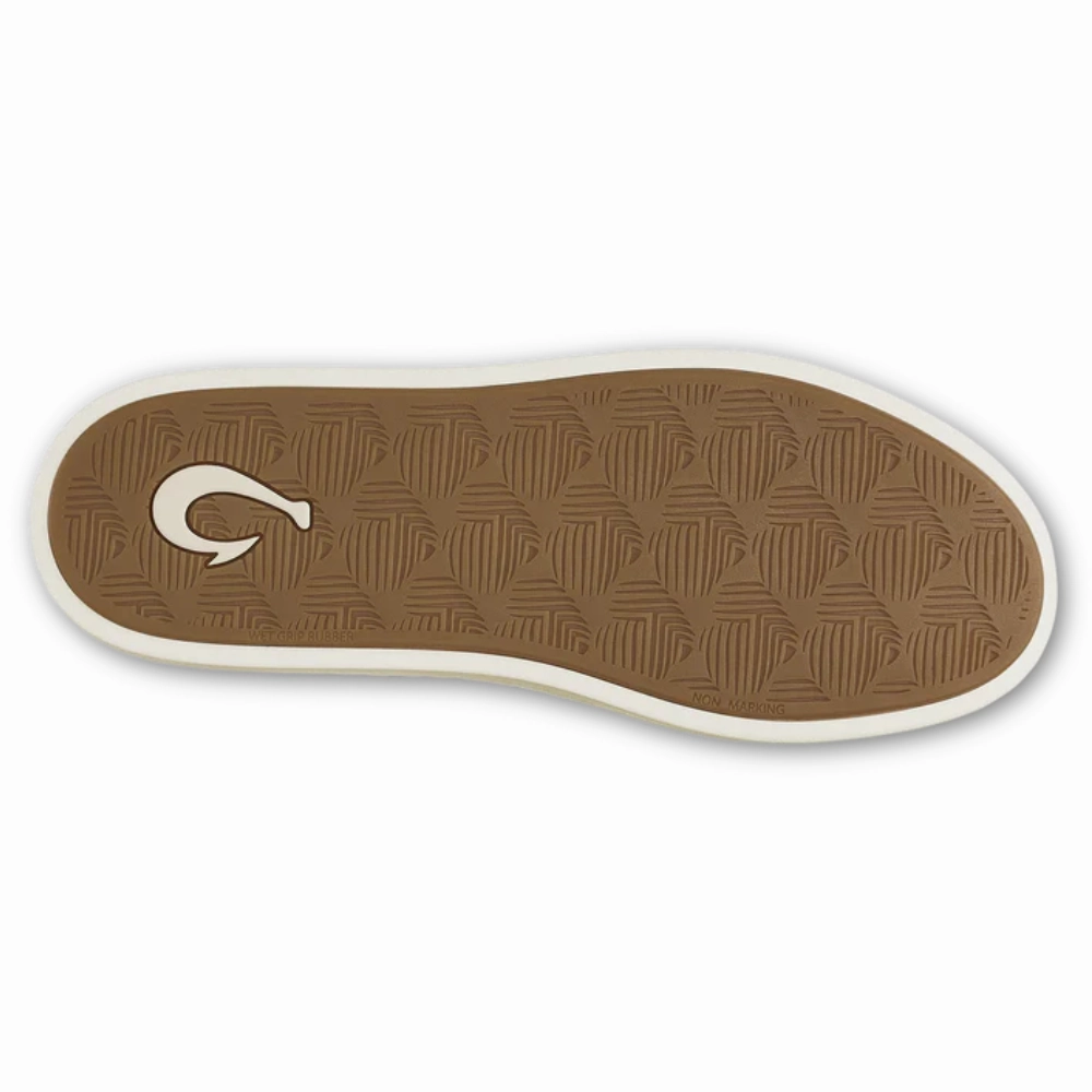 Waterproof Boat Shoes OluKai Pehuea Lava Rock/Lava Rock Slip-On Shoe (Women's)