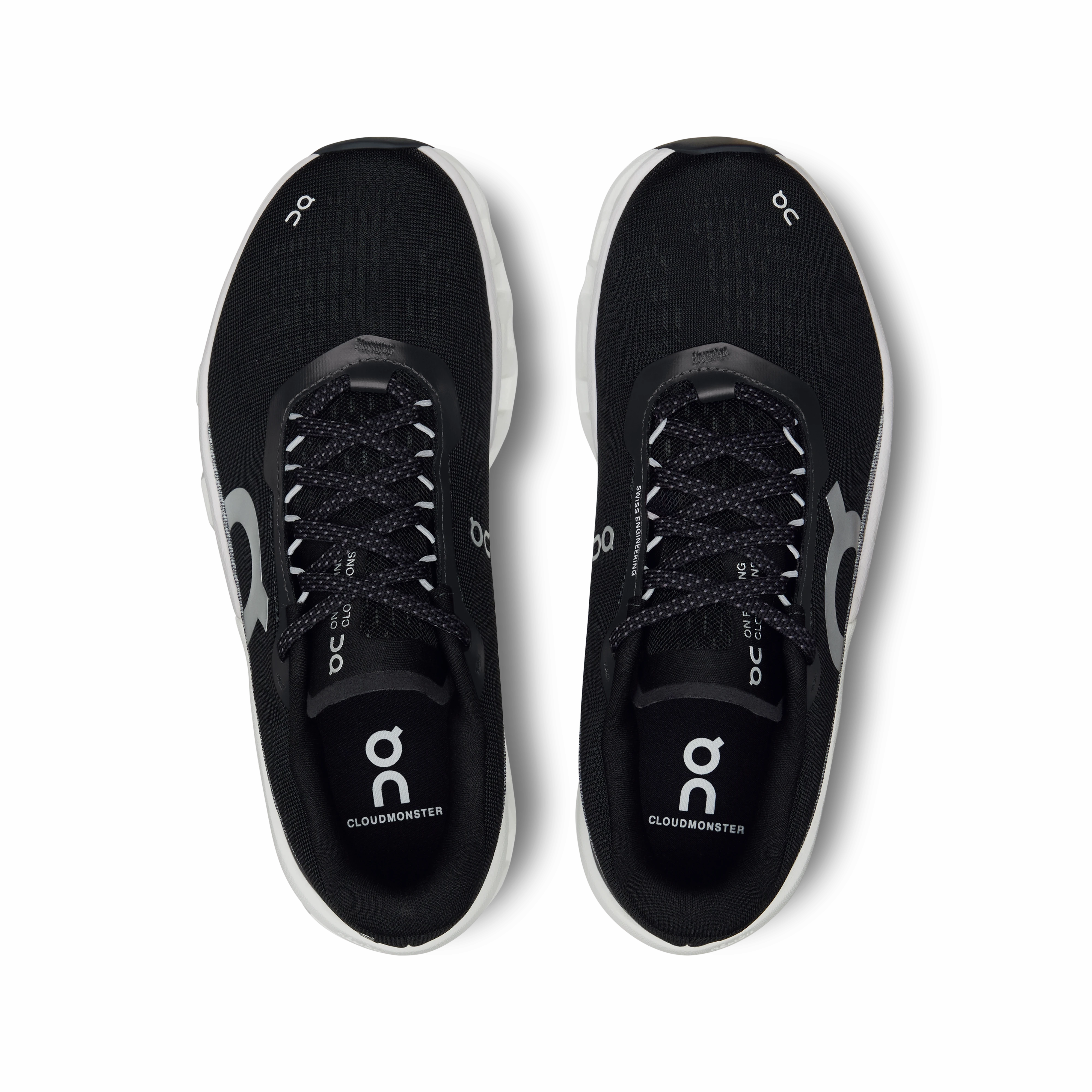 On Cloudmonster 2 (Women's) - Black Frost High Top Running Shoes Ankle Support