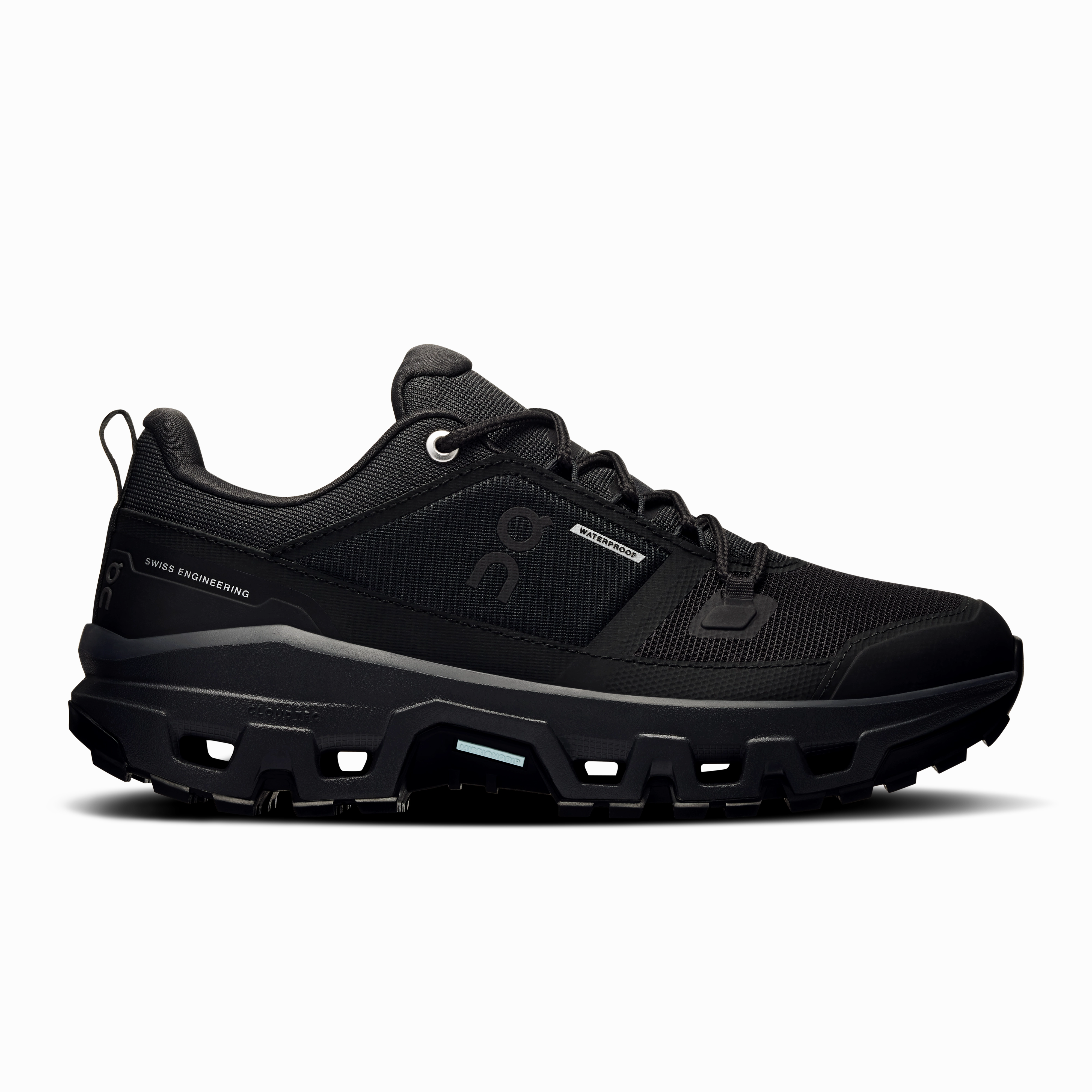 On Running Cloudrock Low Waterproof Black (Women'S) Best Palladium Boots For Hiking