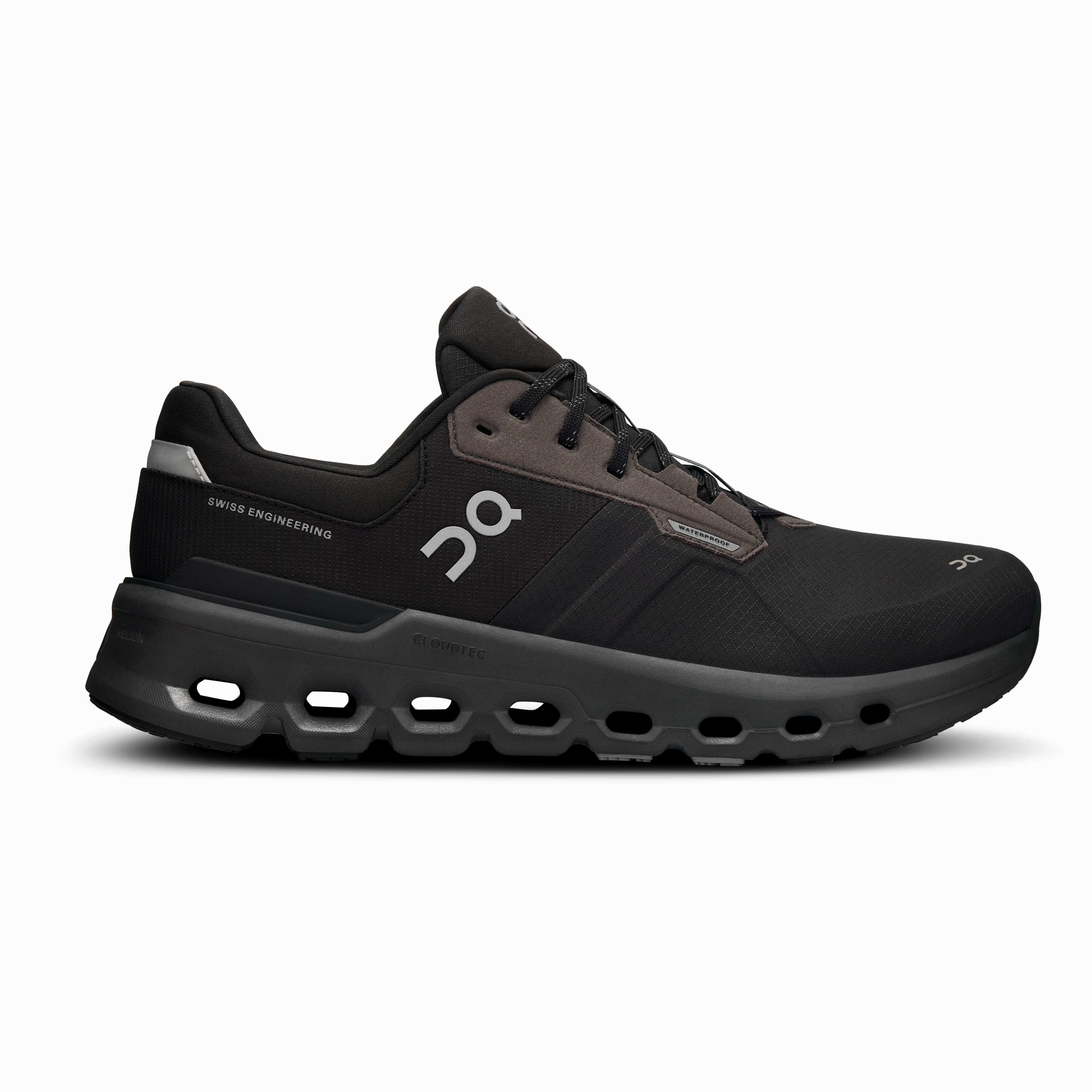 Keele Ridge Waterproof Low Hiking Shoes On Running Men's Cloudrunner 2 Waterproof Shoes - Magnet / Black