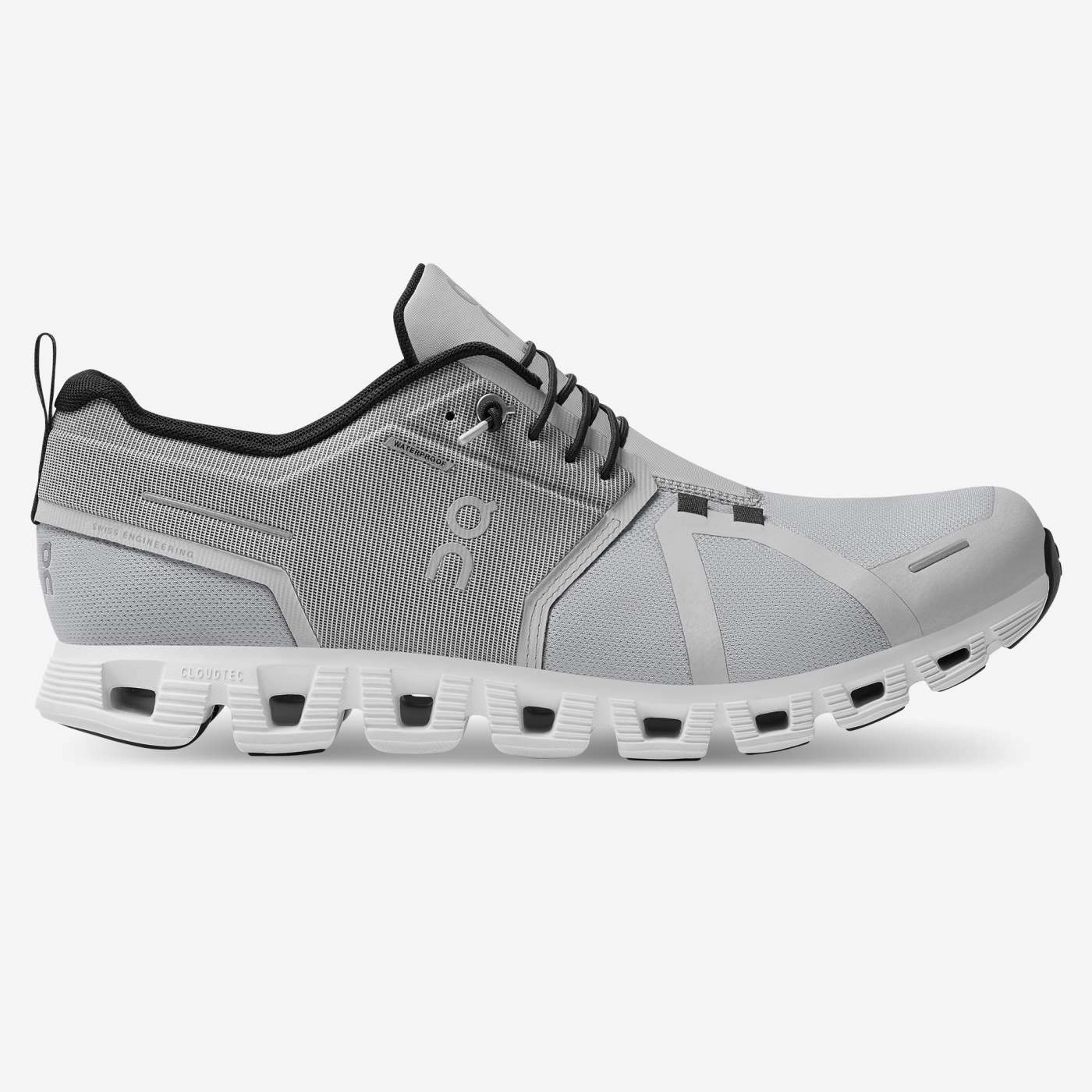 Synthetic Shoes Waterproof On Running Women's Cloud 5 Waterproof Shoes - Glacier / White
