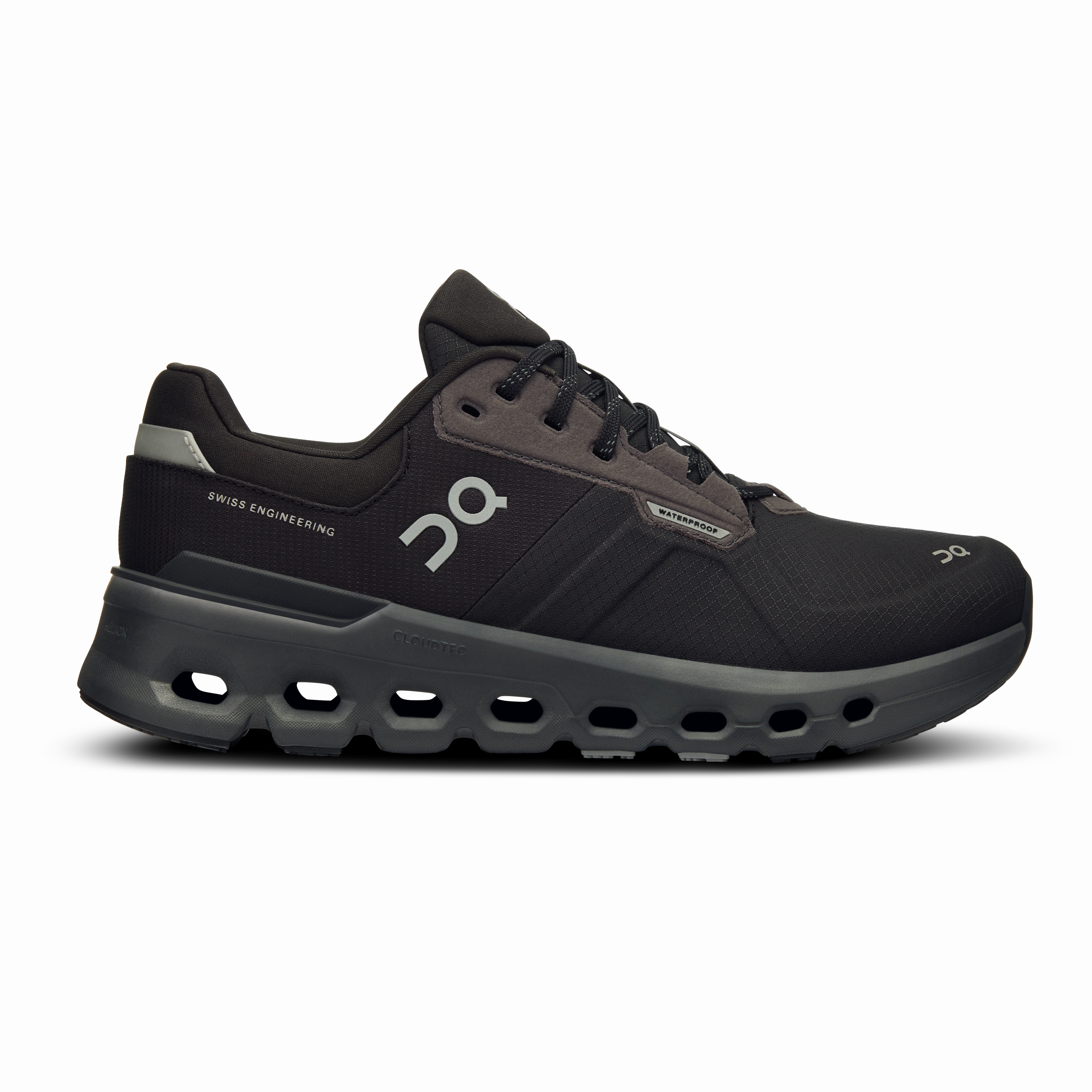 On Running Women's Cloudrunner 2 Waterproof Shoes - Magnet / Black Sk8-hi Waterproof Shoes