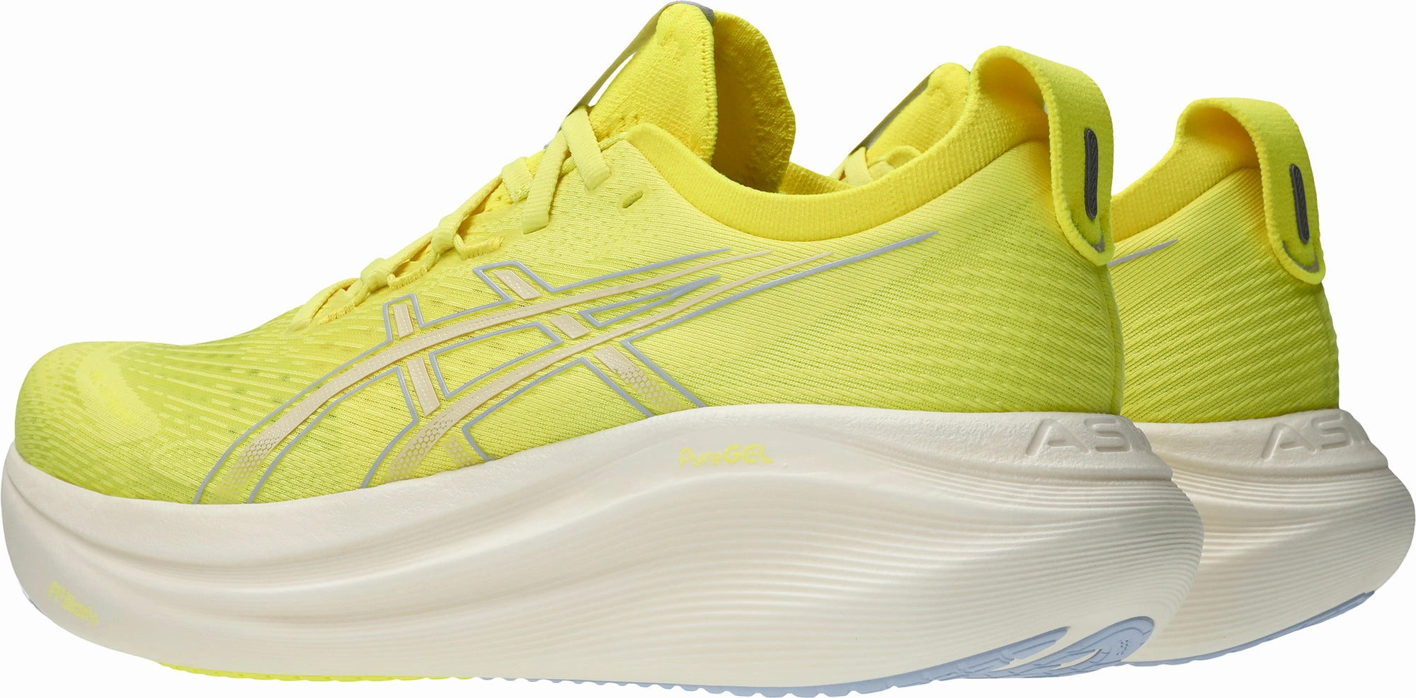 Oikawa Shoes Asics Asics Gel Nimbus 27 Mens Running Shoes - Yellow