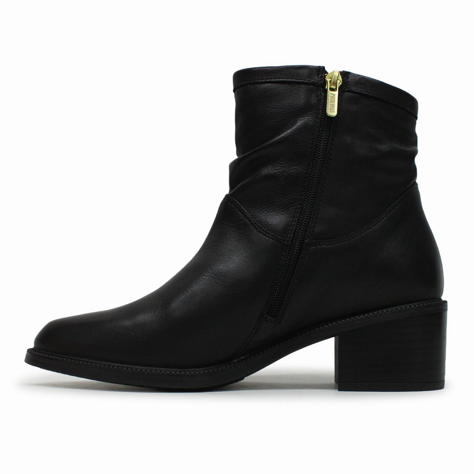 Pikolinos Bacarot W2D-8891 Leather Women's Ankle Black Boots Urban Outfitters Ankle Boots