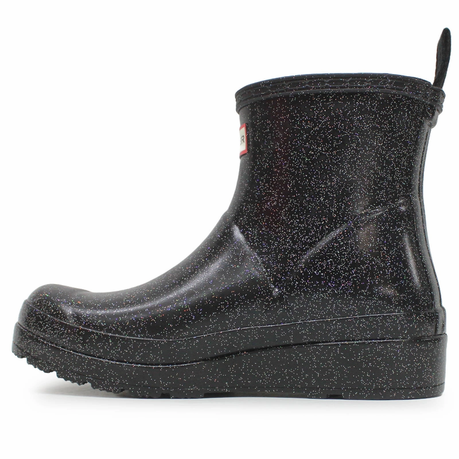 Hunter Play Short Starcloud Rubber Women's Ankle Boots Fur Lined Slip On Ankle Boots