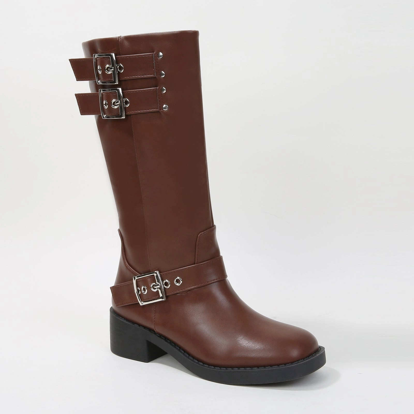Passion Moto Buckle Mid-Calf Boots Xtra Tough Boots