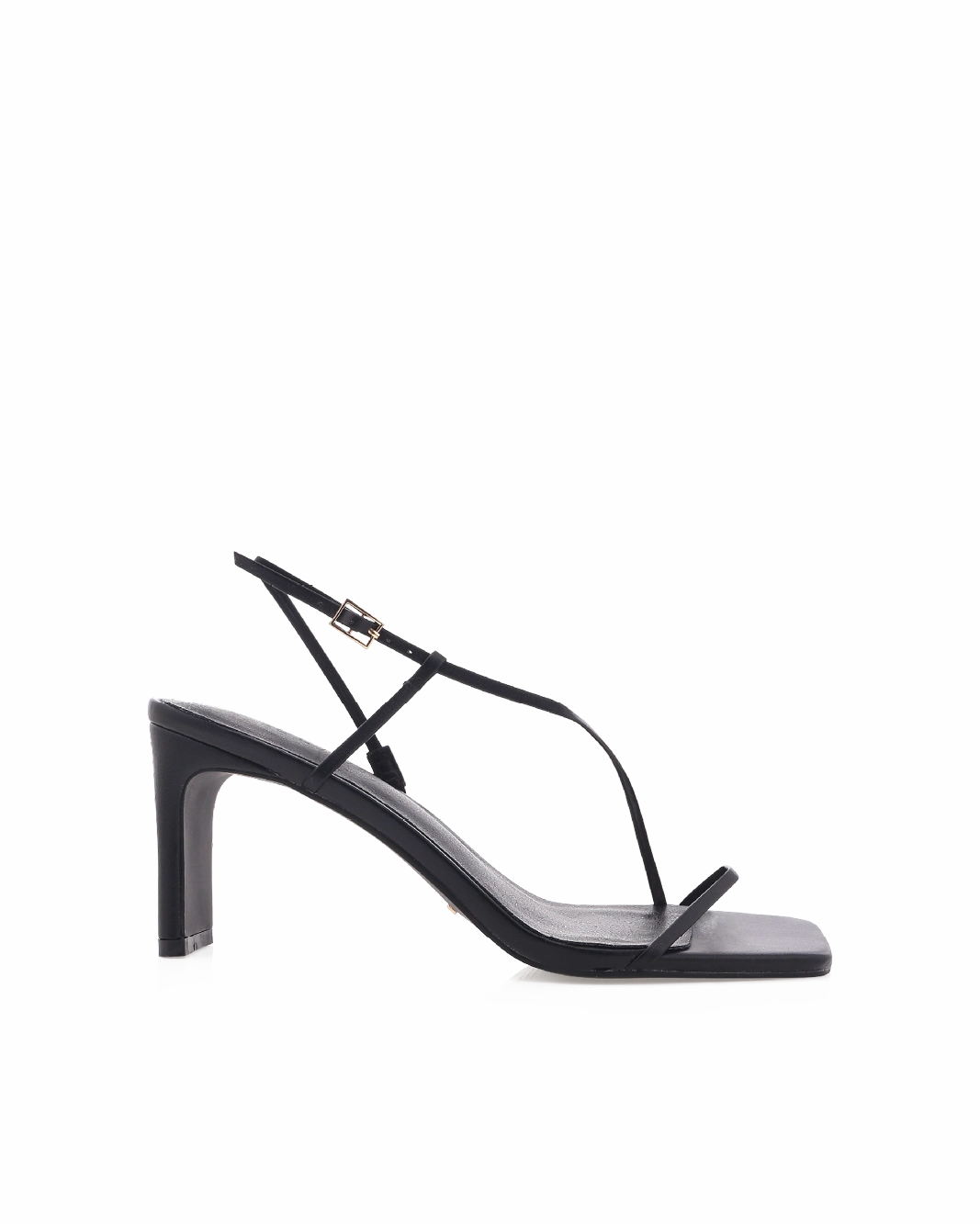 Flat Shoes With Midi Dress PAULINE - BLACK