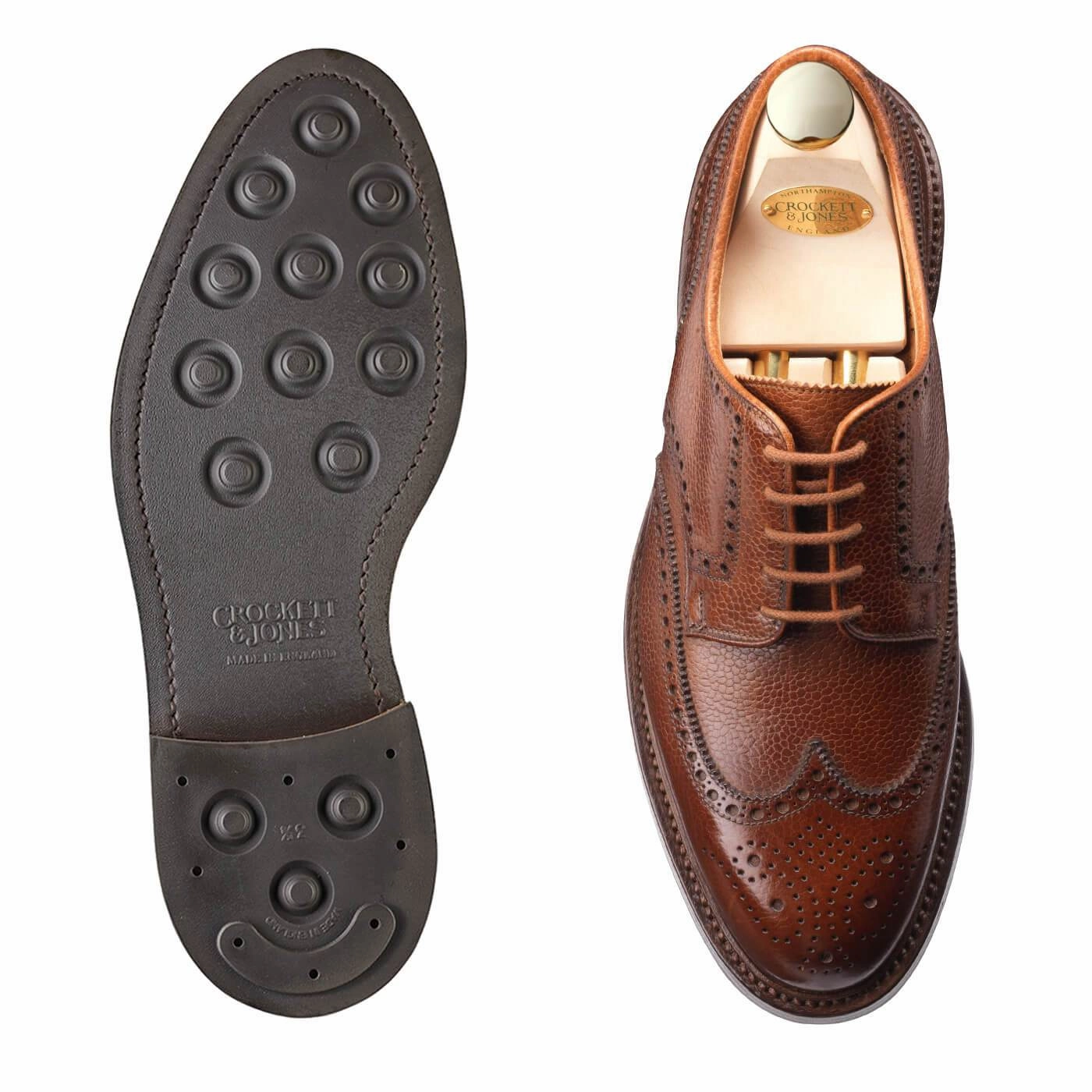 Pembroke Tan Scotch Grain (G Fitting) Lace Up Shoe