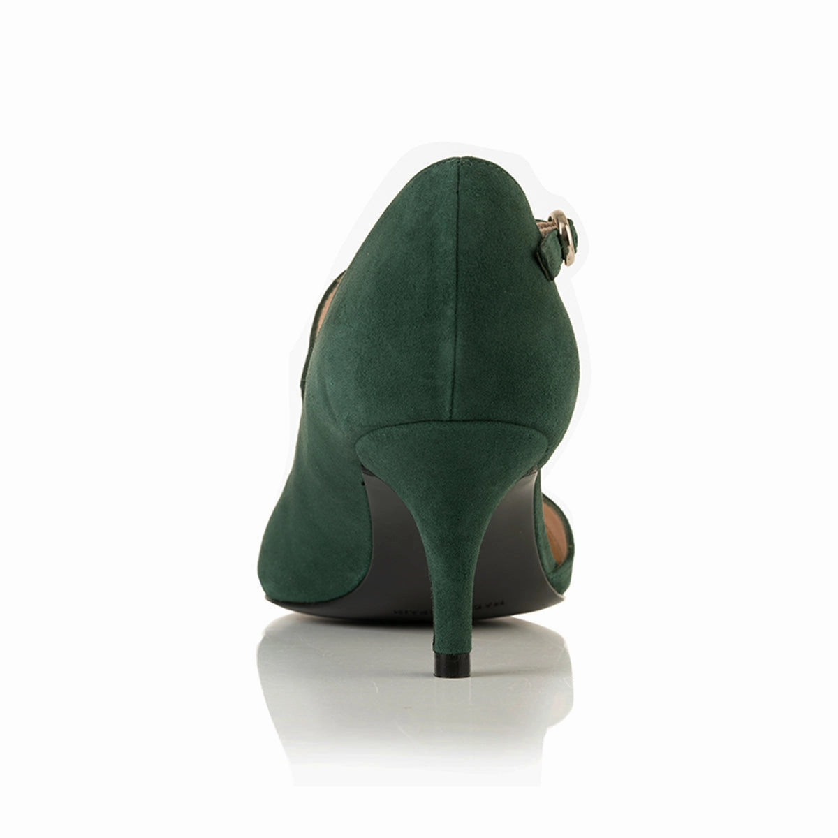 High Heel Repair Penelope Extra-Wide Fit Shoes - Green Suede