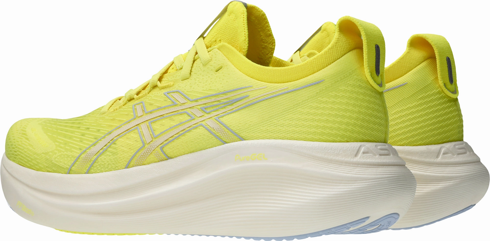 Asics Gel Nimbus 27 Mens Running Shoes - Yellow Asics Clay Court Shoes
