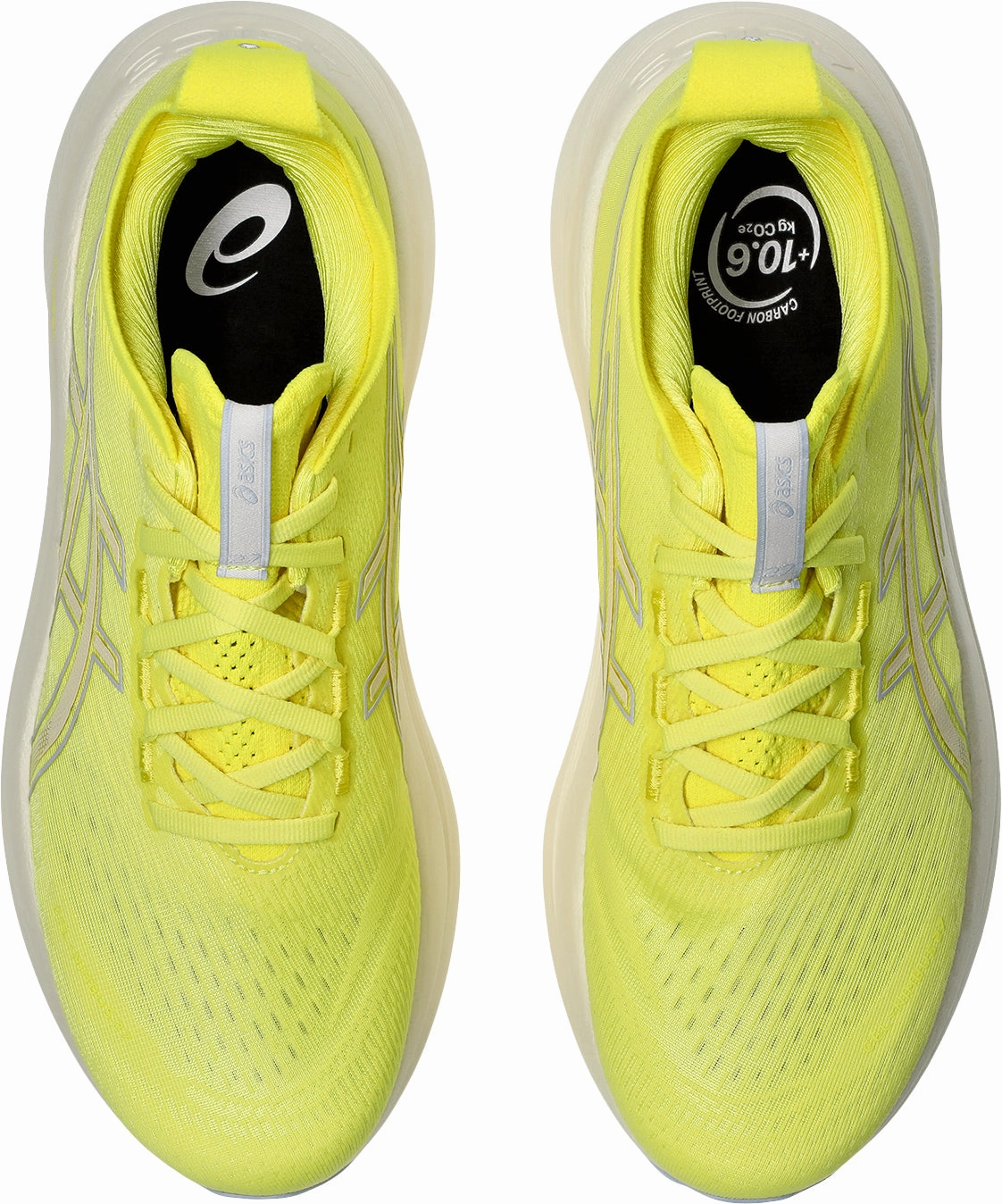 Asics Gel Nimbus 27 Mens Running Shoes - Yellow Asic Neutral Running Shoes