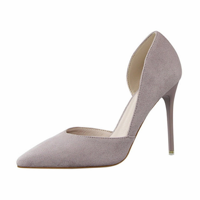 Women Pumps Suede Shoes Women Heels Summer Shoes Woman Extreme High Heels Sexy Pumps Shoes Ladies Shoes