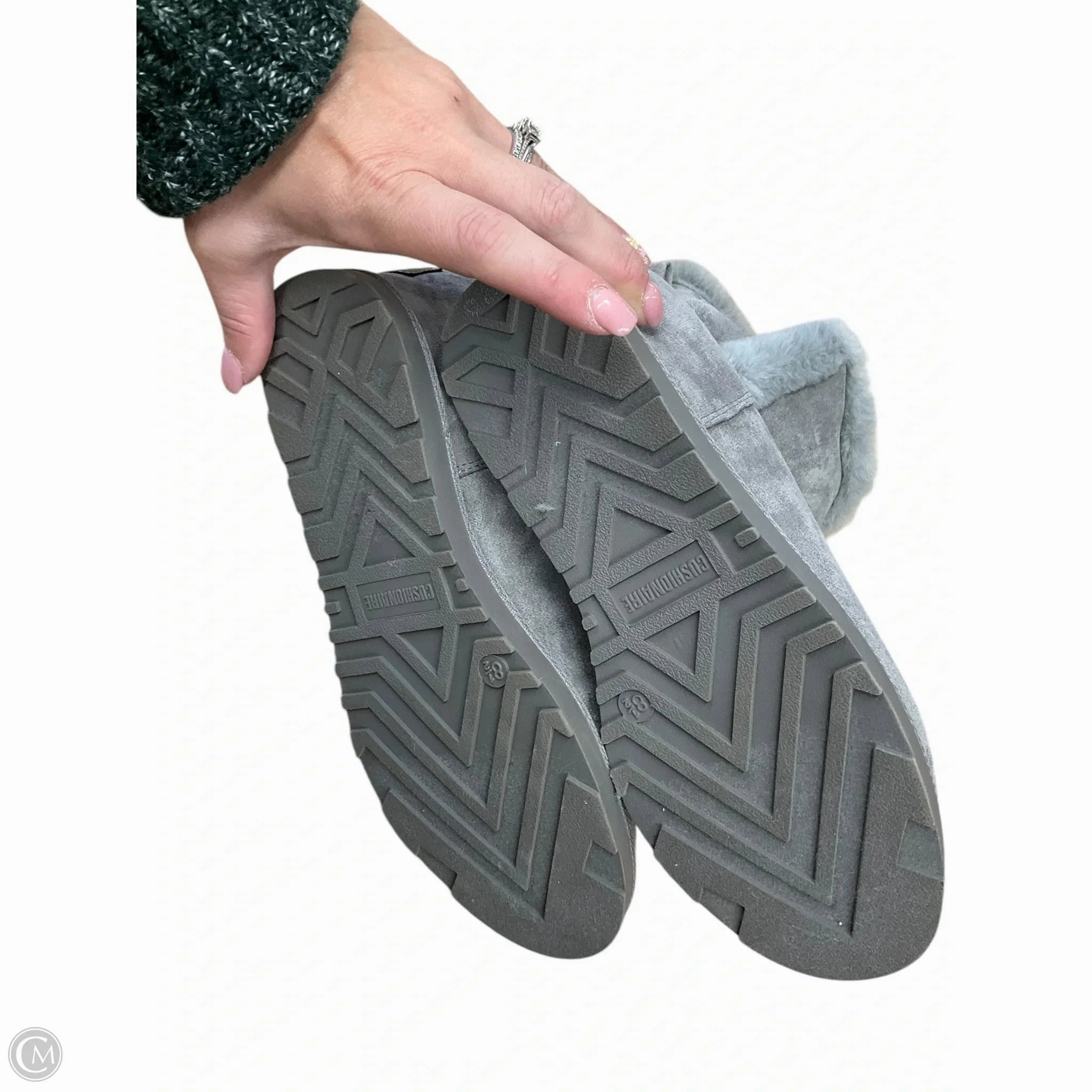 Best Way To Wear Ankle Boots Boots Ankle Heels By Cushionaire In Grey, Size: 8.5